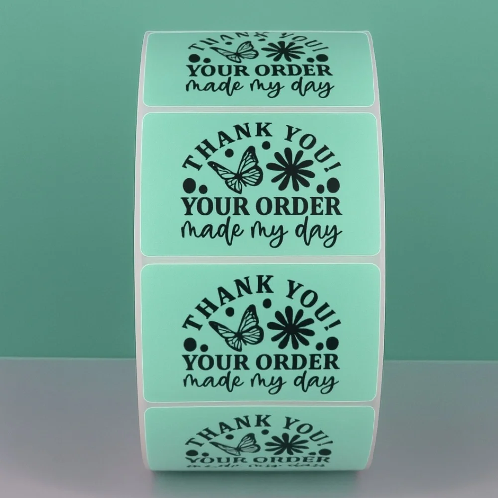 Thank you your order made my day | Cute Small Business Packaging Labels